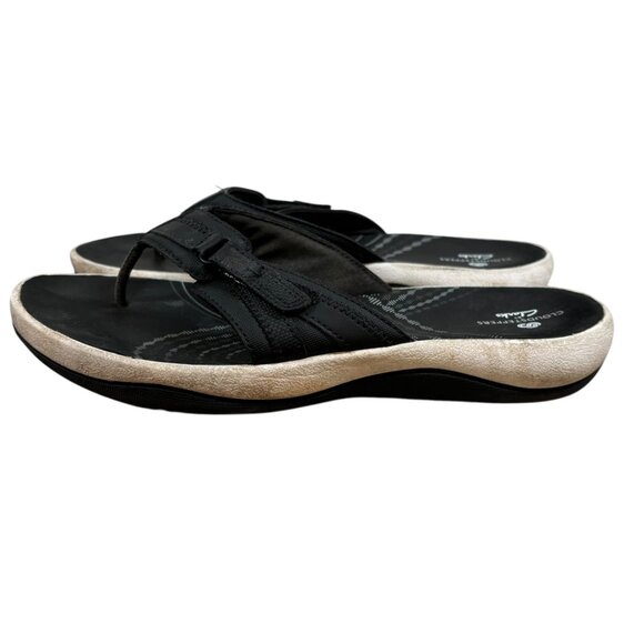 Clarks Cloudsteppers Breeze Sea Thong Sandals - Picture 4 of 10